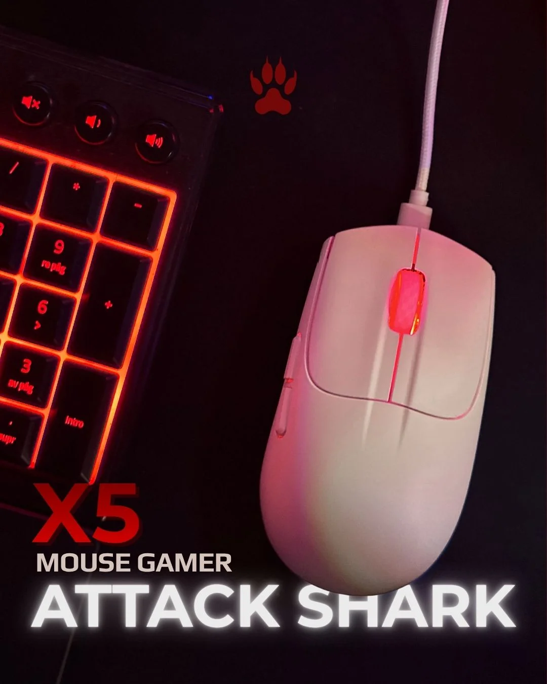 Mouse Gamer X5 ATTACK SHARK