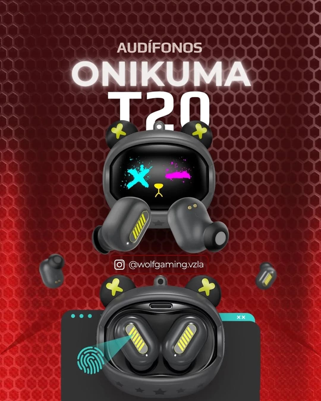 Audífonos Gamer T20 ONIKUMA