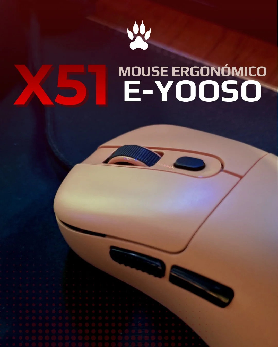 Mouse Gamer X51 E-YOOSO